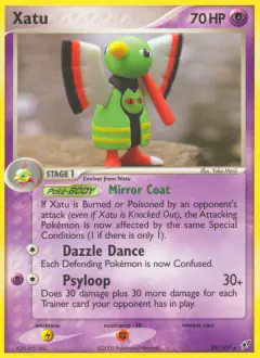Xatu 29/107 Rare card from EX Deoxys