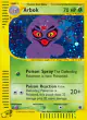 Arbok 3/165 Rare Holo card from Expedition Base Set