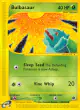 Bulbasaur 95/165 Common card from Expedition Base Set