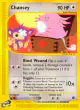 Chansey 72/165 Uncommon card from Expedition Base Set