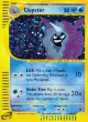 Cloyster 8/165 Rare Holo card from Expedition Base Set