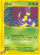Ekans 108/165 Common card from Expedition Base Set