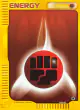 Fighting Energy 160/165 Common card from Expedition Base Set