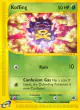 Koffing 114/165 Common card from Expedition Base Set