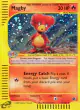 Magby 17/165 Rare Holo card from Expedition Base Set