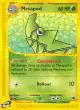Metapod 87/165 Uncommon card from Expedition Base Set