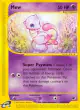 Mew 55/165 Rare card from Expedition Base Set