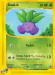 Oddish 122/165 Common card from Expedition Base Set