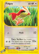 Pidgey 123/165 Common card from Expedition Base Set