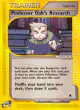 Professor Oak's Research 149/165 Uncommon card from Expedition Base Set