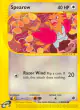 Spearow 130/165 Common card from Expedition Base Set