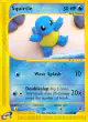 Squirtle 131/165 Common card from Expedition Base Set