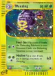 Weezing 32/165 Rare Holo card from Expedition Base Set
