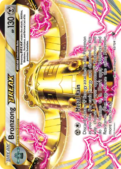 Bronzong BREAK 62/124 Rare BREAK card from Fates Collide