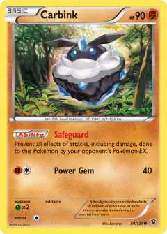 Carbink 50/124 Common card from Fates Collide