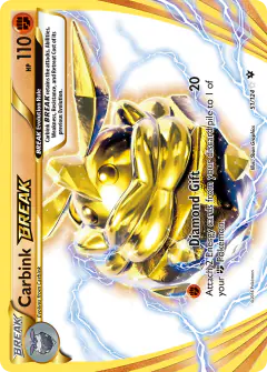 Carbink BREAK 51/124 Rare BREAK card from Fates Collide