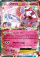 Diancie-EX 72/124 Rare Holo EX card from Fates Collide