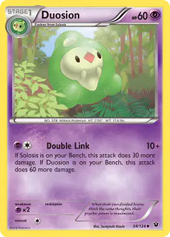 Duosion 34/124 Uncommon card from Fates Collide