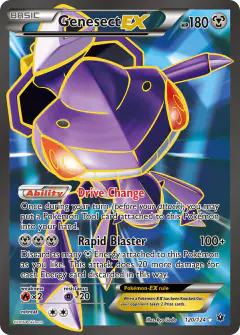 Genesect-EX 120/124 Rare Ultra card from Fates Collide