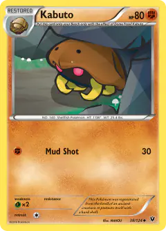 Kabuto 38/124 Uncommon card from Fates Collide