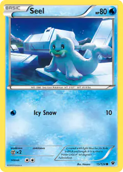 Seel 15/124 Common card from Fates Collide