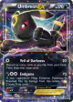 Umbreon-EX 55/124 Rare Holo EX card from Fates Collide