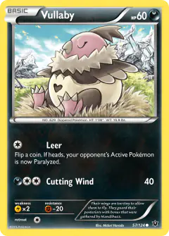 Vullaby 57/124 Common card from Fates Collide