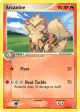 Arcanine 18/112 Rare card from FireRed & LeafGreen