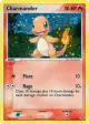Charmander 113/112 Rare Secret card from FireRed & LeafGreen