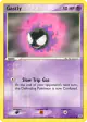 Gastly 63/112 Common card from FireRed & LeafGreen