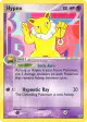 Hypno 25/112 Rare card from FireRed & LeafGreen