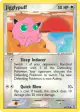 Jigglypuff 65/112 Common card from FireRed & LeafGreen
