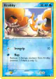 Krabby 66/112 Common card from FireRed & LeafGreen