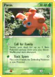 Paras 72/112 Common card from FireRed & LeafGreen