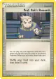 Prof. Oak's Research 98/112 Uncommon card from FireRed & LeafGreen