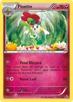 Floette 65/106 Uncommon card from Flashfire