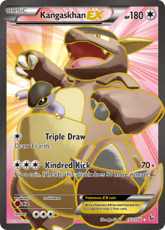 Kangaskhan-EX 103/106 Rare Ultra card from Flashfire