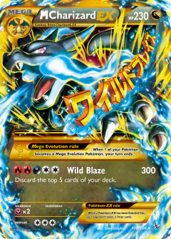 M Charizard-EX 108/106 Rare Secret card from Flashfire