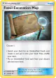 Fossil Excavation Map 107/131 Uncommon card from Forbidden Light