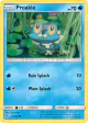 Froakie 22/131 Common card from Forbidden Light