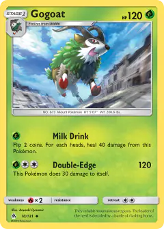 Gogoat 10/131 Uncommon card from Forbidden Light