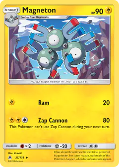 Magneton 35/131 Uncommon card from Forbidden Light