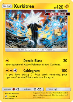 Xurkitree 39/131 Rare card from Forbidden Light