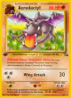 Aerodactyl 16/62 Rare card from Fossil