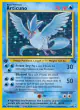 Articuno 2/62 Rare Holo card from Fossil