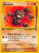 Geodude 47/62 Common card from Fossil