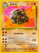 Golem 36/62 Uncommon card from Fossil
