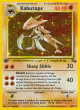 Kabutops 9/62 Rare Holo card from Fossil