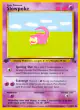 Slowpoke 55/62 Common card from Fossil