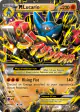M Lucario-EX 55/111 Rare Holo EX card from Furious Fists